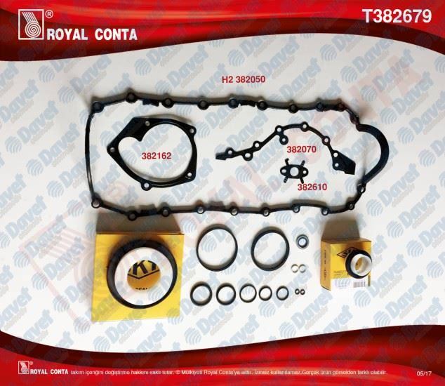 ROYAL T382679 Alt Takim Conta Kangoo Clio Megane 1.5dci K9k